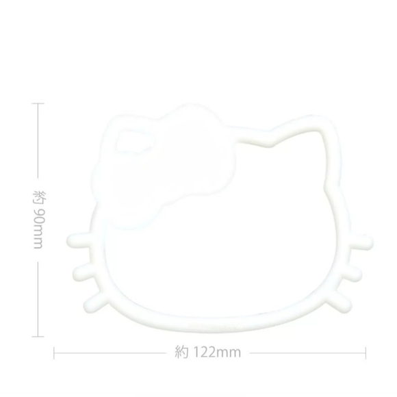 Hello Kitty Gourmandise Sanrio Character Multi Ring Plus Silicone Bracelet NEW - Picture 6 of 8